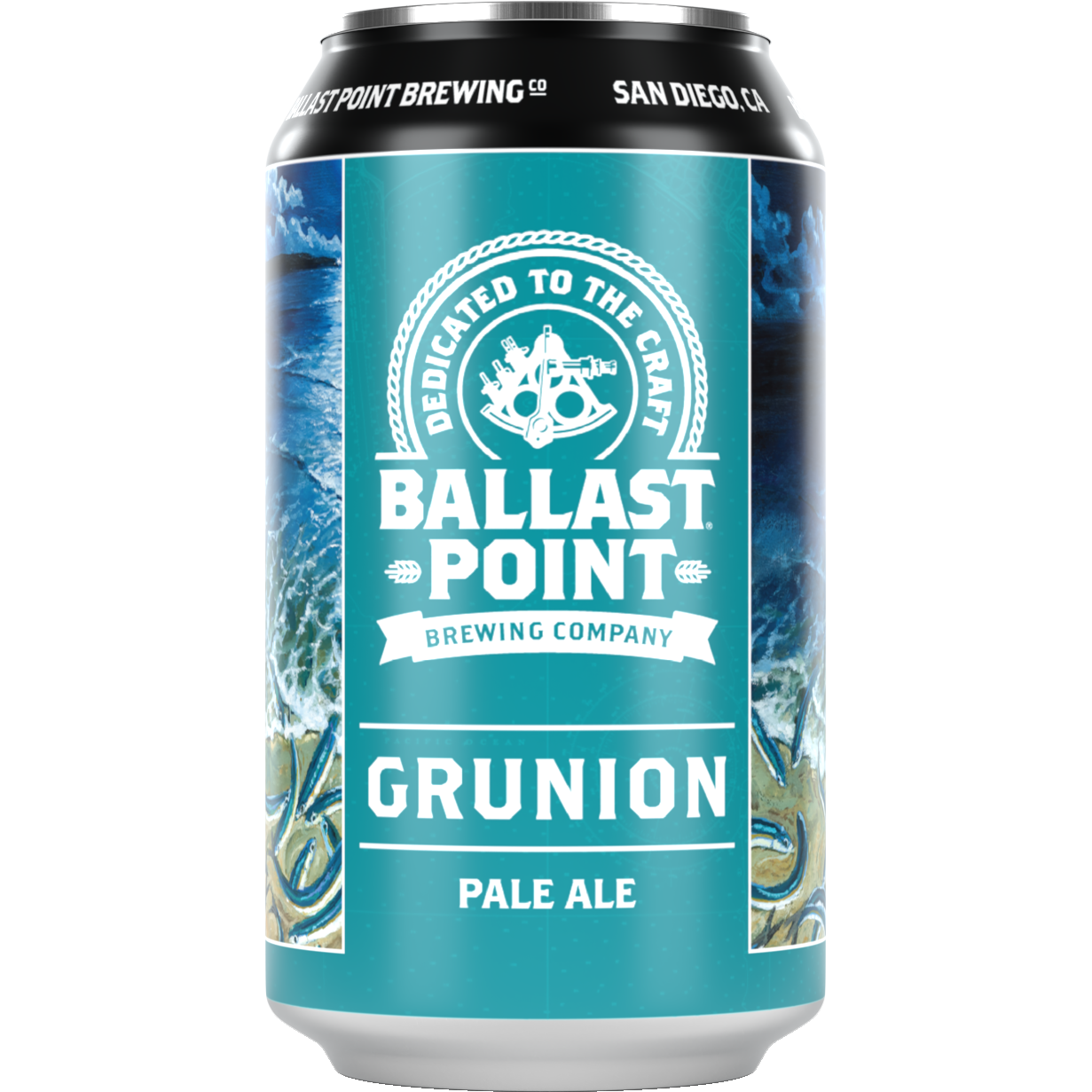 Пиво Ballast Point Grunion Pale Ale світле 5.5% з/б 0.355 л - фото 1