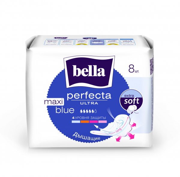 Гигиенические прокладки Bella Perfecta Ultra Maxi Blue, 8 шт. - фото 2