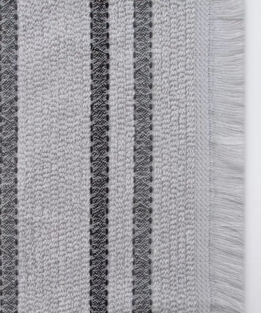 Полотенце Irya Integra Corewell gri, 140х70 см, серый (svt-2000022260961) - фото 2