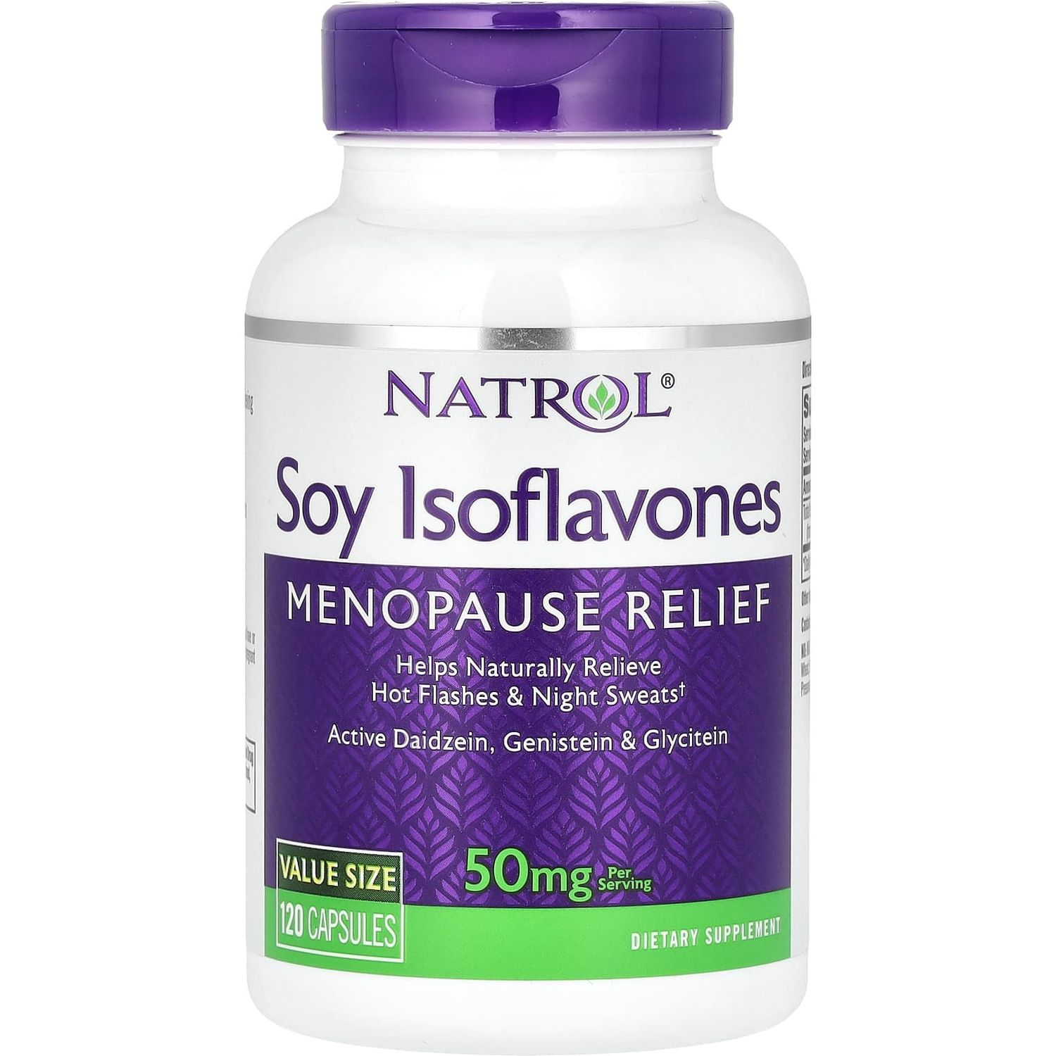 Изофлавоны сои Natrol Soy Isoflavones 50 мг 120 капсул - фото 1