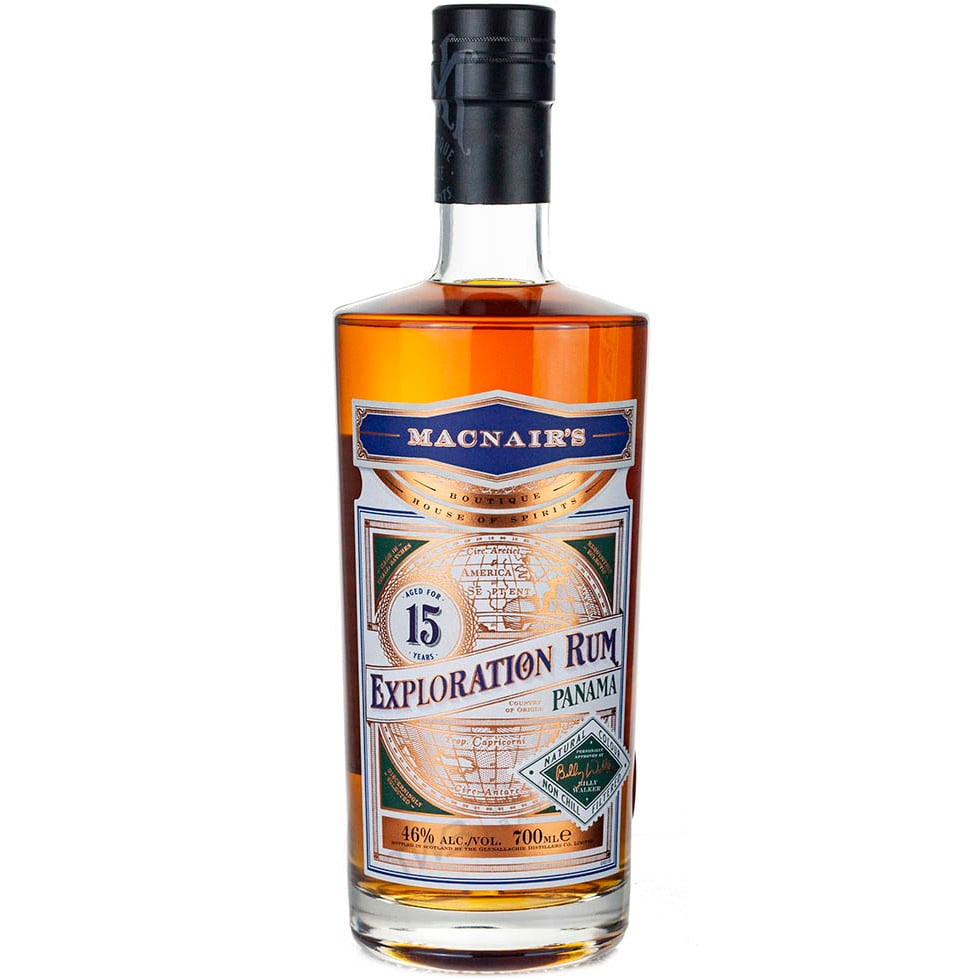 Ром MacNair's Exploration Rum 15 yo Panama 46% 0.7 л - фото 1