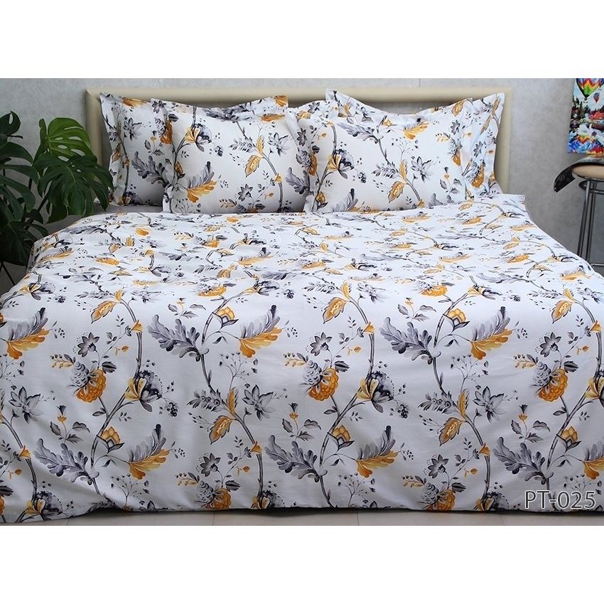 Комплект постільної білизни TAG Tekstil з компаньйоном 1.5-спальний Різнокольоровий 000240958 (PT-025) - фото 1