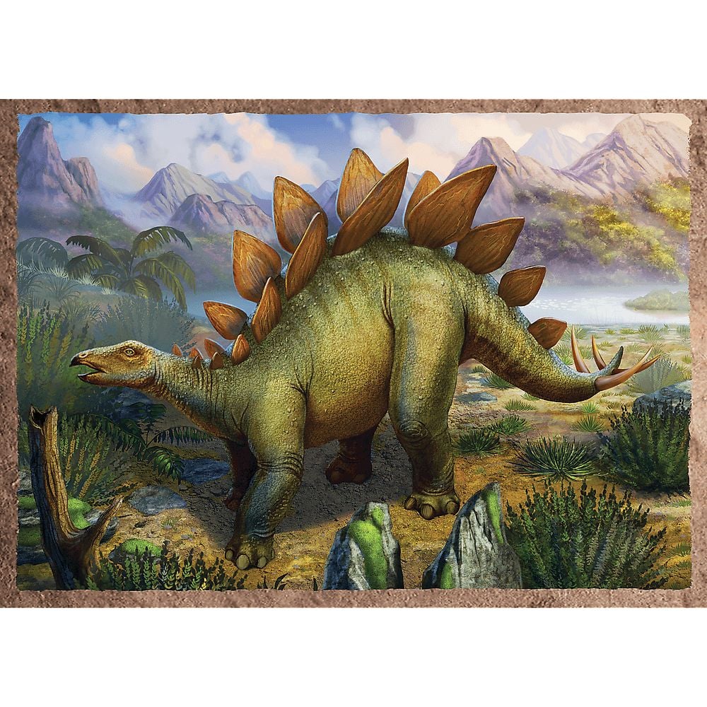 Пазлы Trefl 4 в 1 Интересные динозавры - фото 4