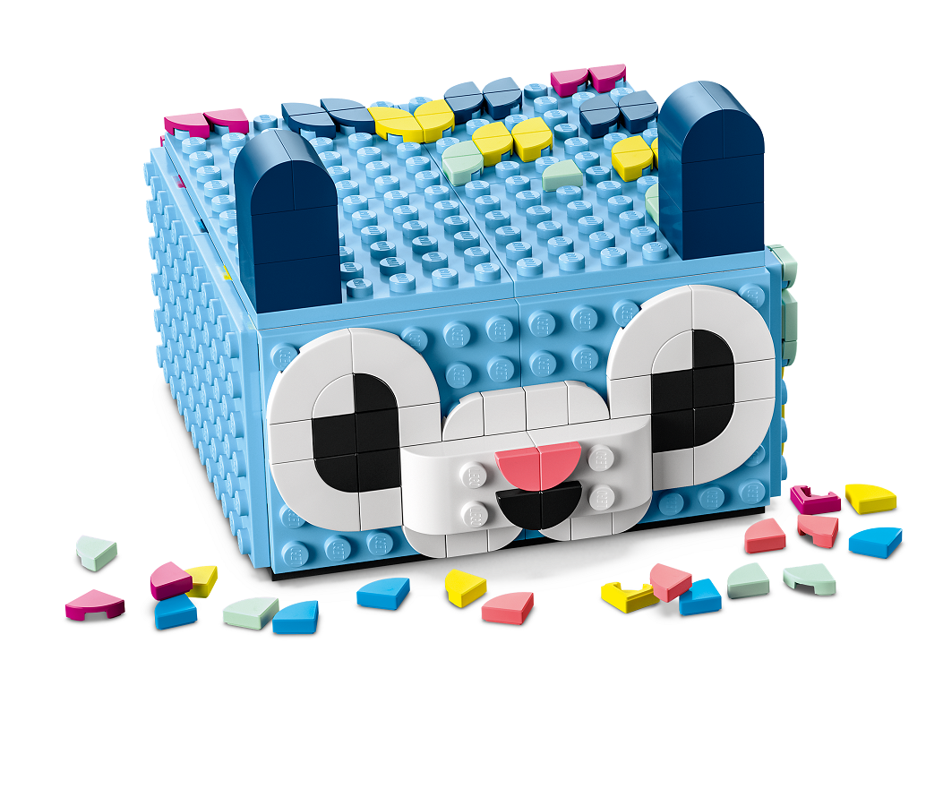 Конструктор LEGO DOTs Креативний ящик у вигляді тварин, 643 деталей (41805) - фото 3