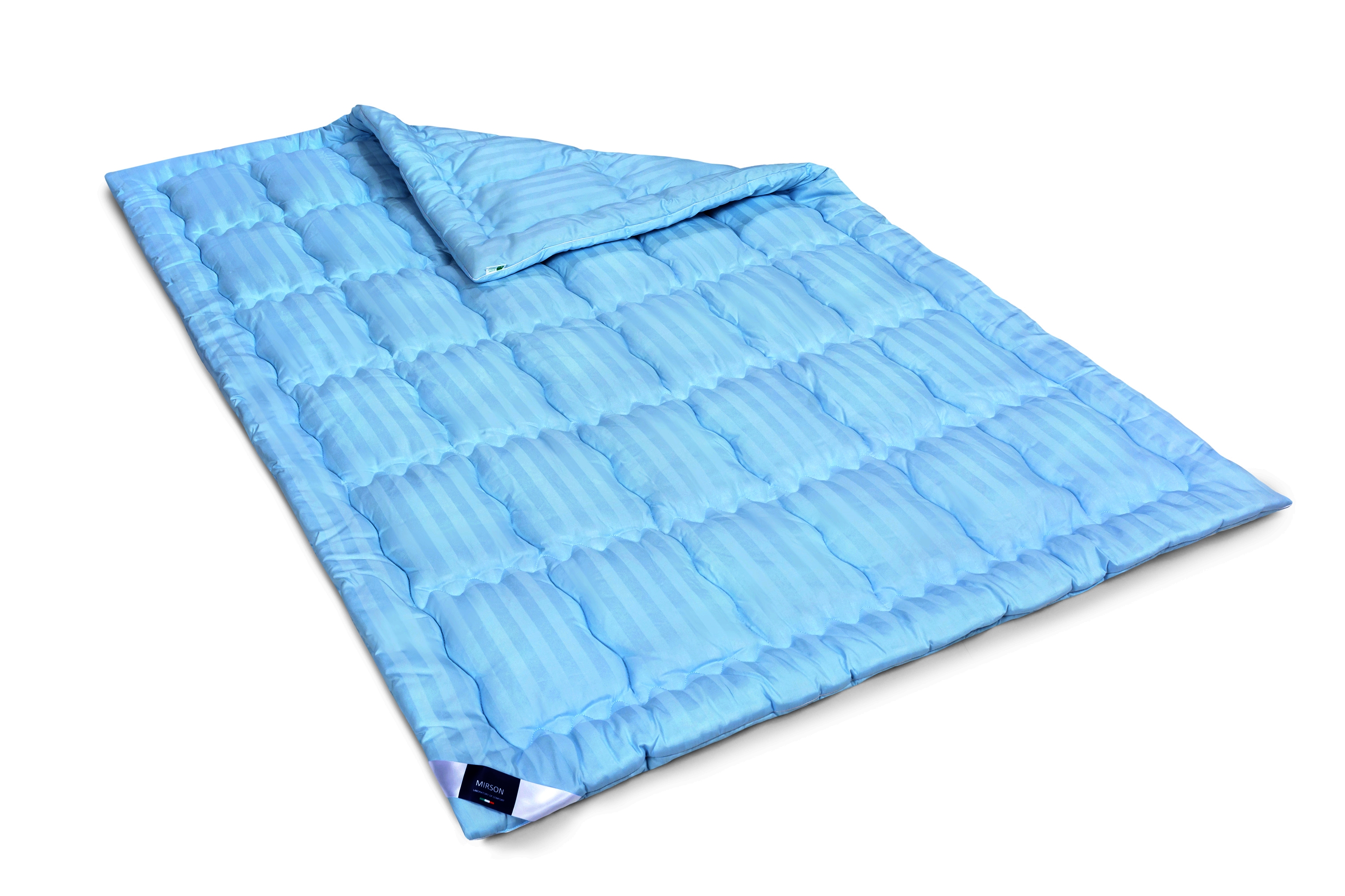 Одеяло антиаллергенное MirSon Valentino Premium Hand Made №064, демисезонное, 220x240 см, голубое (58589902) - фото 2