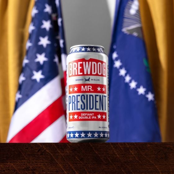 Пиво BrewDog Mr President светлое 9.2% ж/б 0.44 л - фото 2