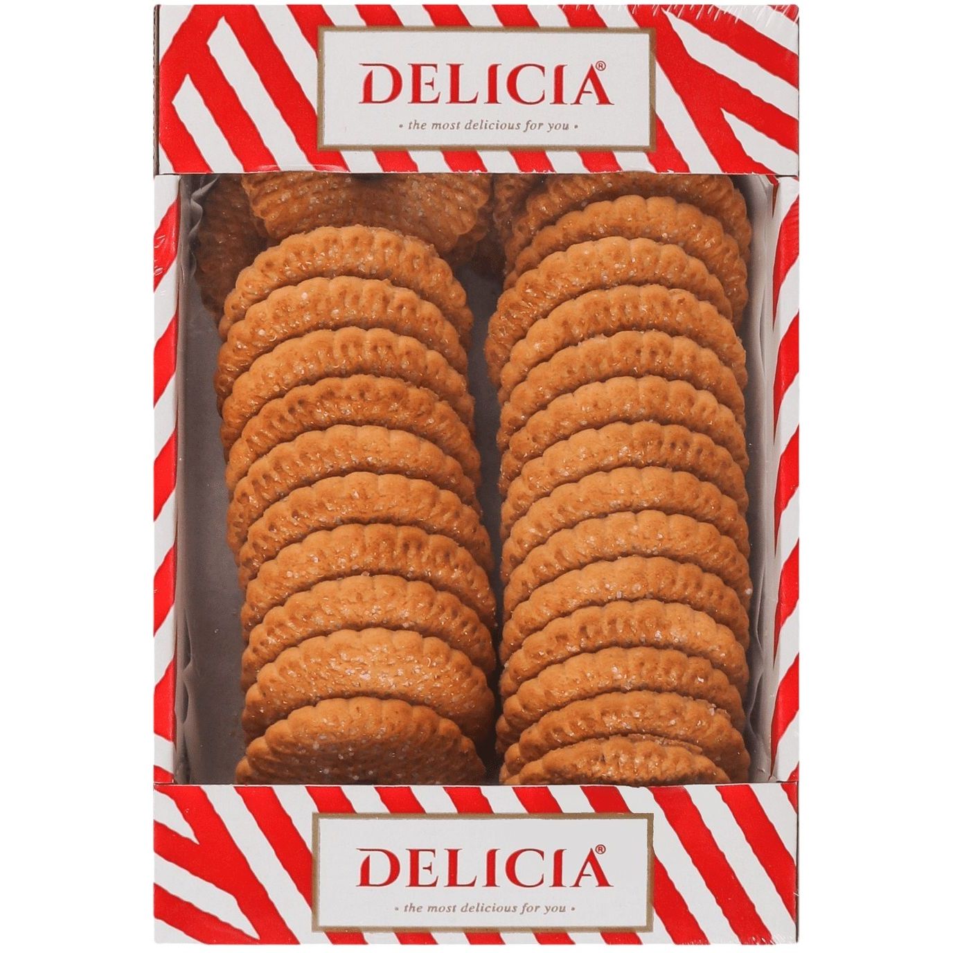 Печиво Delicia Мальвіна з вершковим смаком здобне 0.3 кг (938159) - фото 1