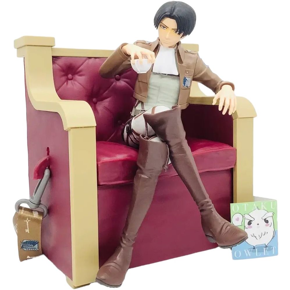 Фигурка - сумка Universal Studios Атака титанов Леви Attack on Titan Levi 23 см US AoT L 23 - фото 1