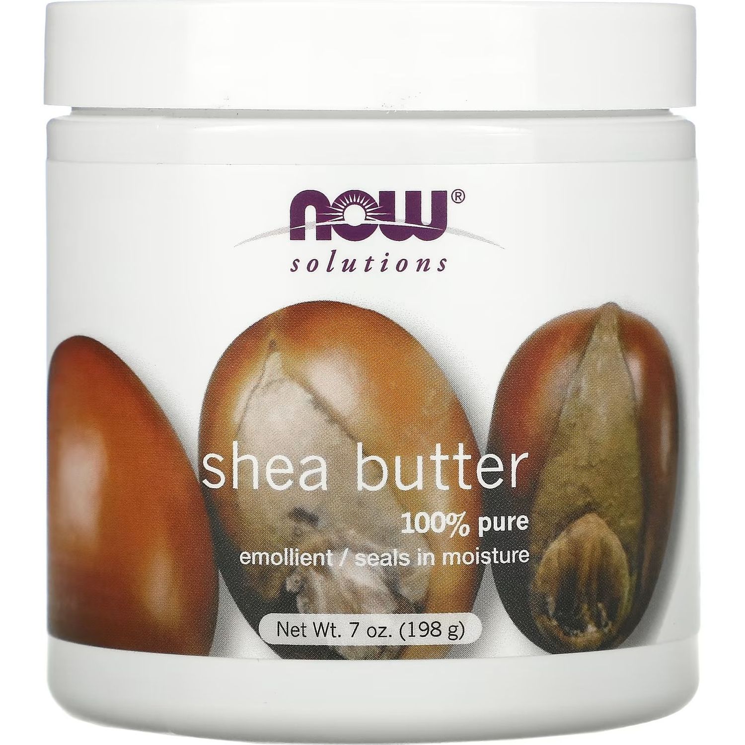 Баттер для тіла, обличчя та волосся Now Solutions Shea Butter 198 г - фото 1