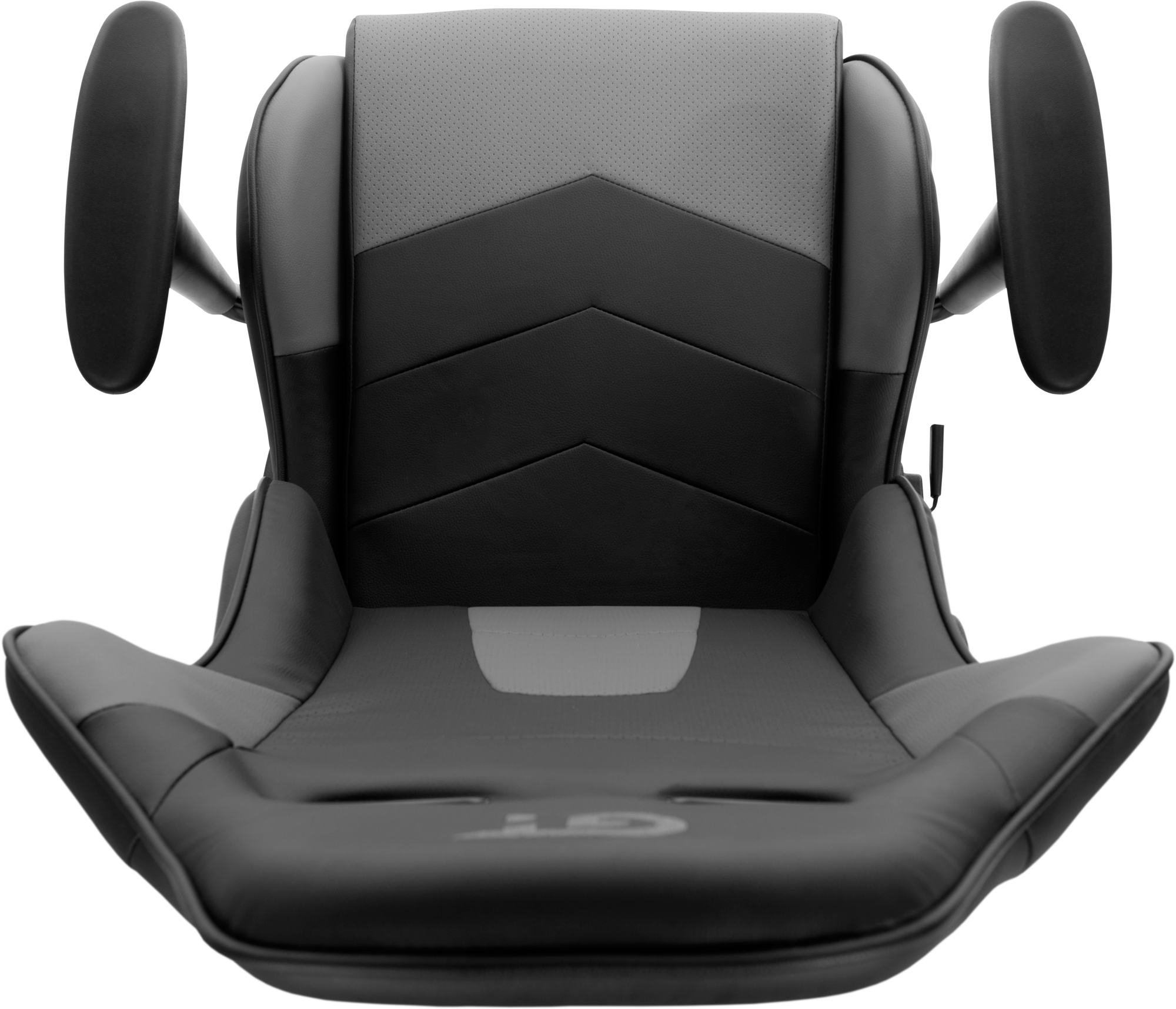Геймерское кресло GT Racer черное с темно-серым (X-2317 Black/Dark Gray) - фото 13