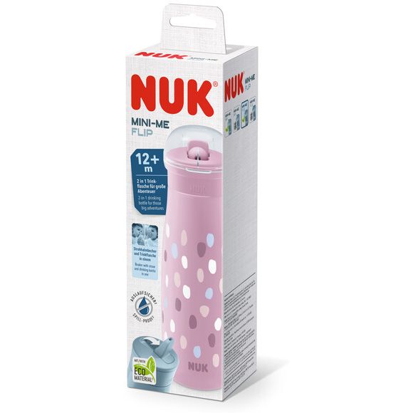 Поїльник Nuk Mini-Me FLIP 450 мл бузковий (3952684) - фото 4