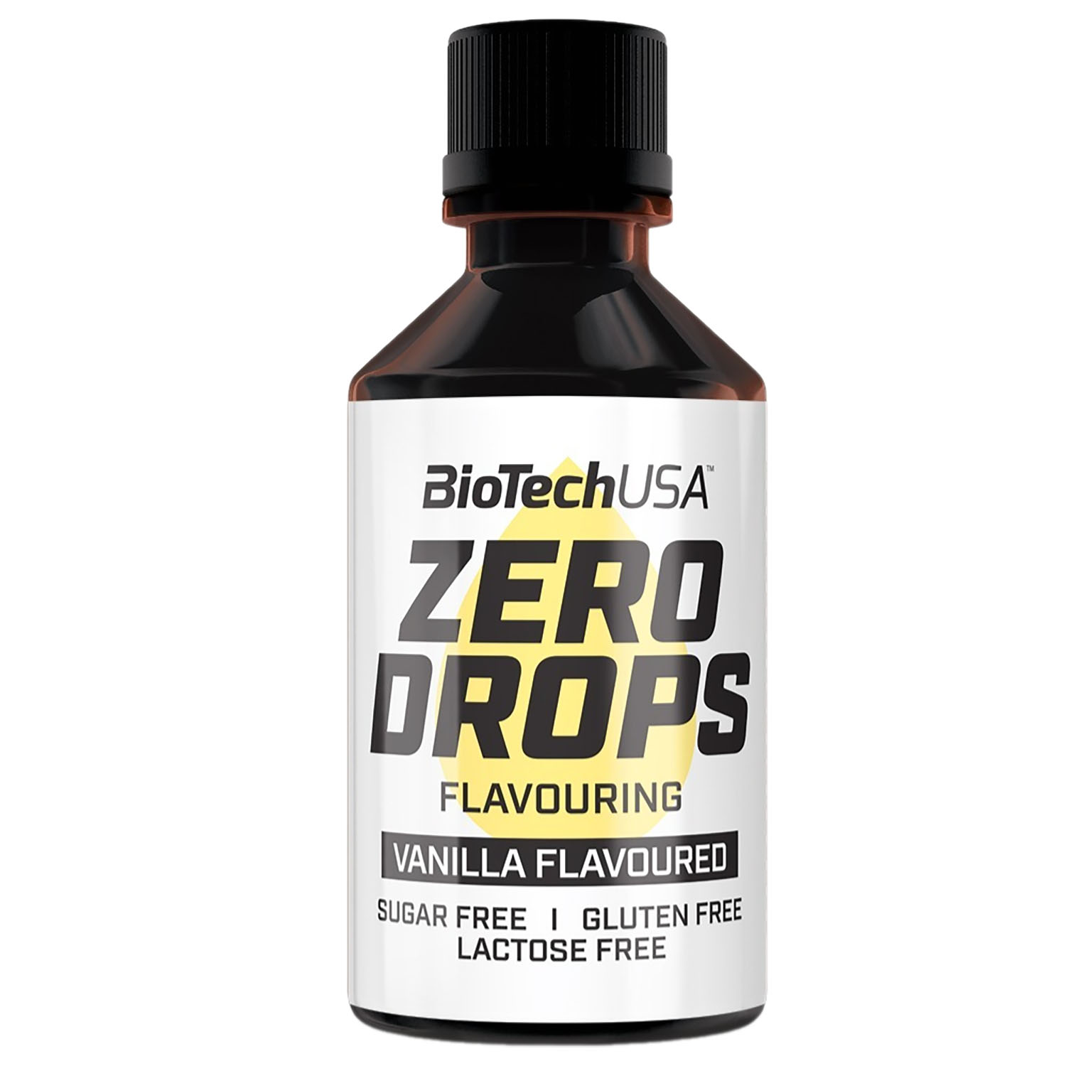 Сахарозаменитель Biotech Zero Drops Vanilla ароматизированный жидкий 50 мл - фото 1