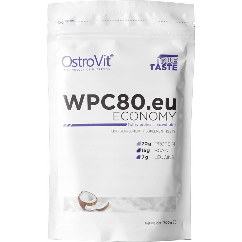 Протеїн OstroVit WPC80.eu Economy Coconut Cream 700 г - фото 1