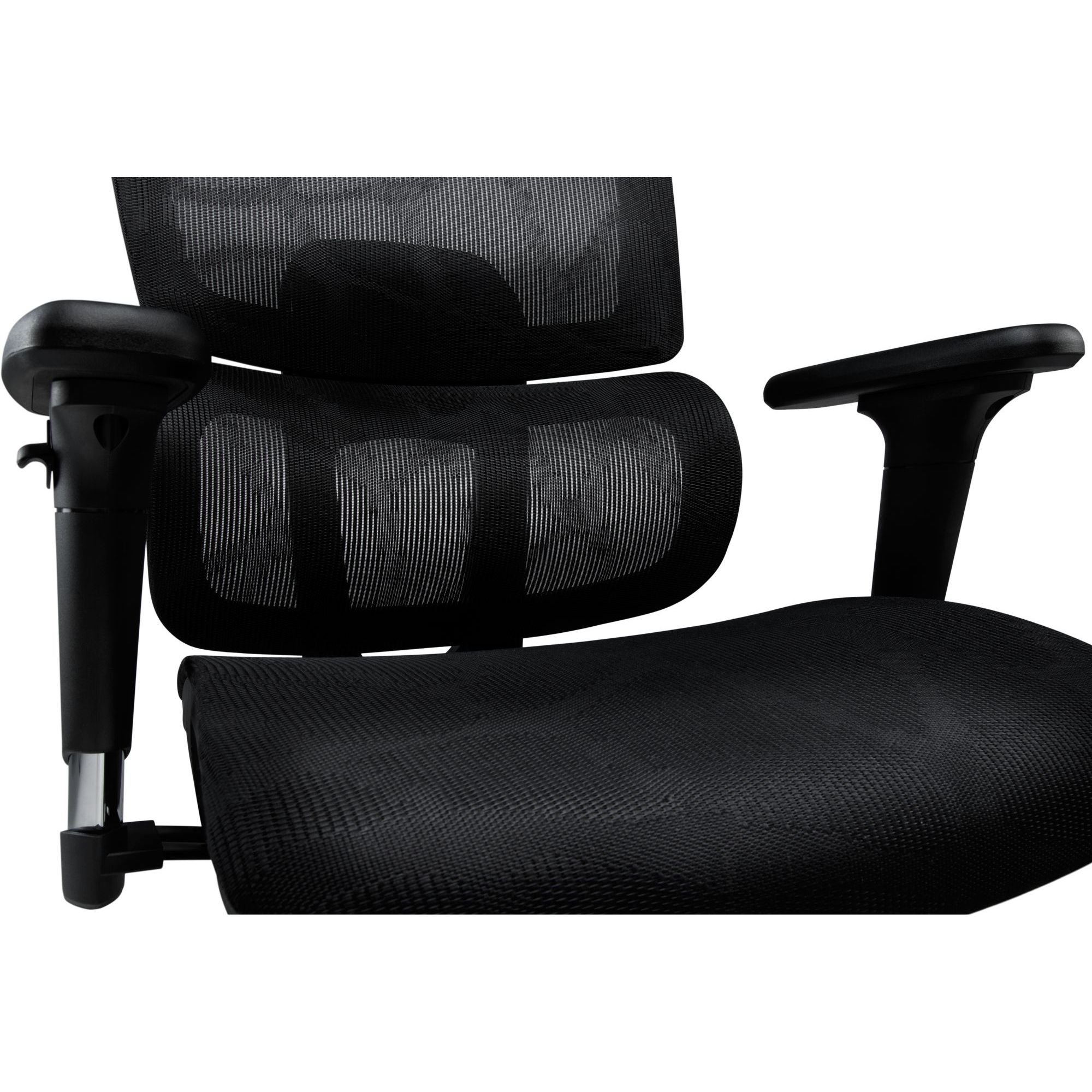 Офісне крісло GT Racer B-522, чорне (B-522 Black) - фото 7