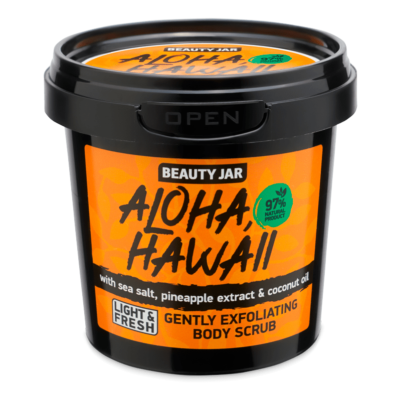 Деликатный скраб для тела Beauty Jar Aloha Hawaii 200 г - фото 1
