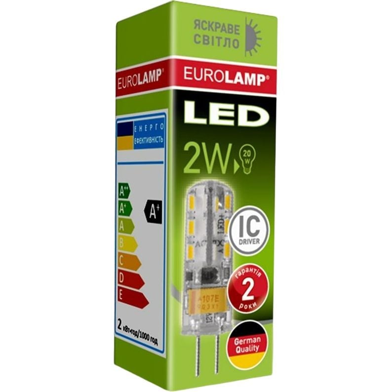Світлодіодна лампа Eurolamp LED, G4, 2W, 4000K, 220V (LED-G4-0240(220)) - фото 4