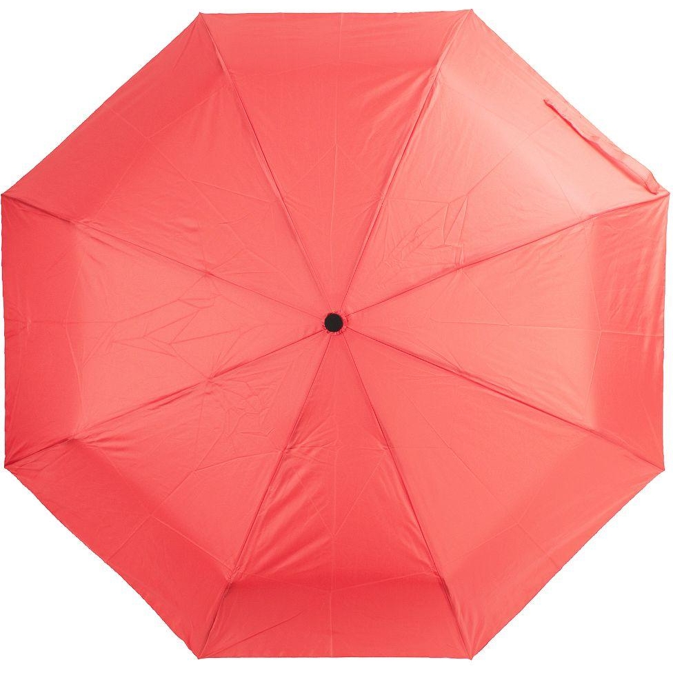 Жіноча складана парасолька механічна Art Rain 98 см червона - фото 1