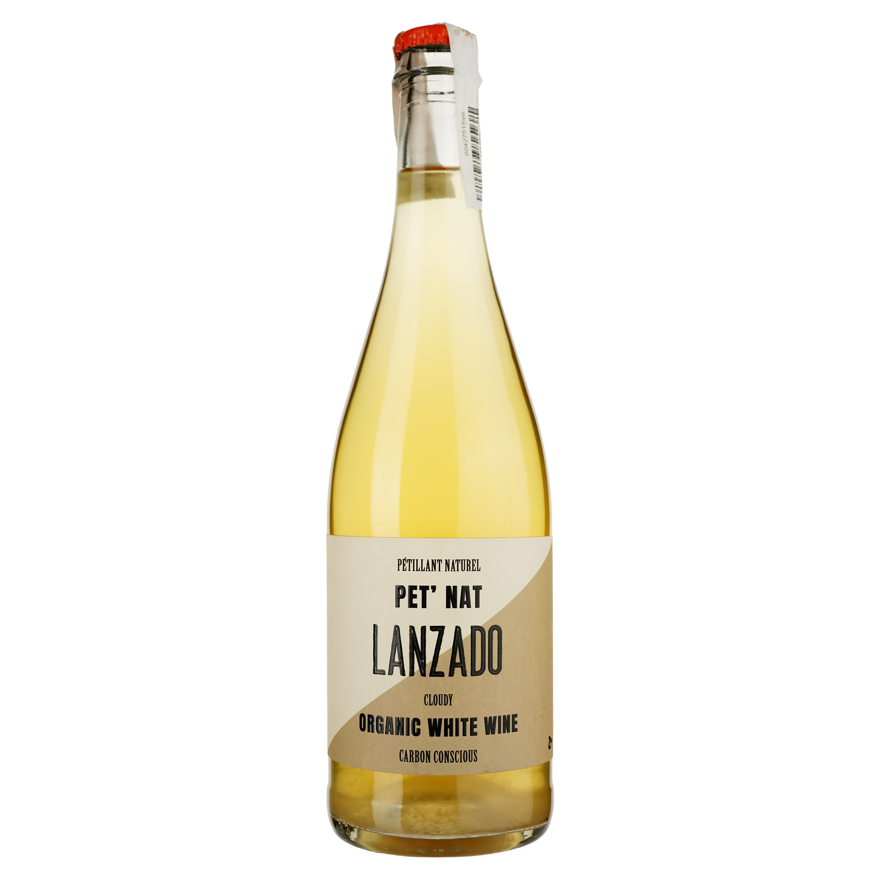 Вино ігристе Dominio de Punctum Lanzado Pet Nat, біле, сухе, 13,5%, 0,75 л (882988) - фото 1
