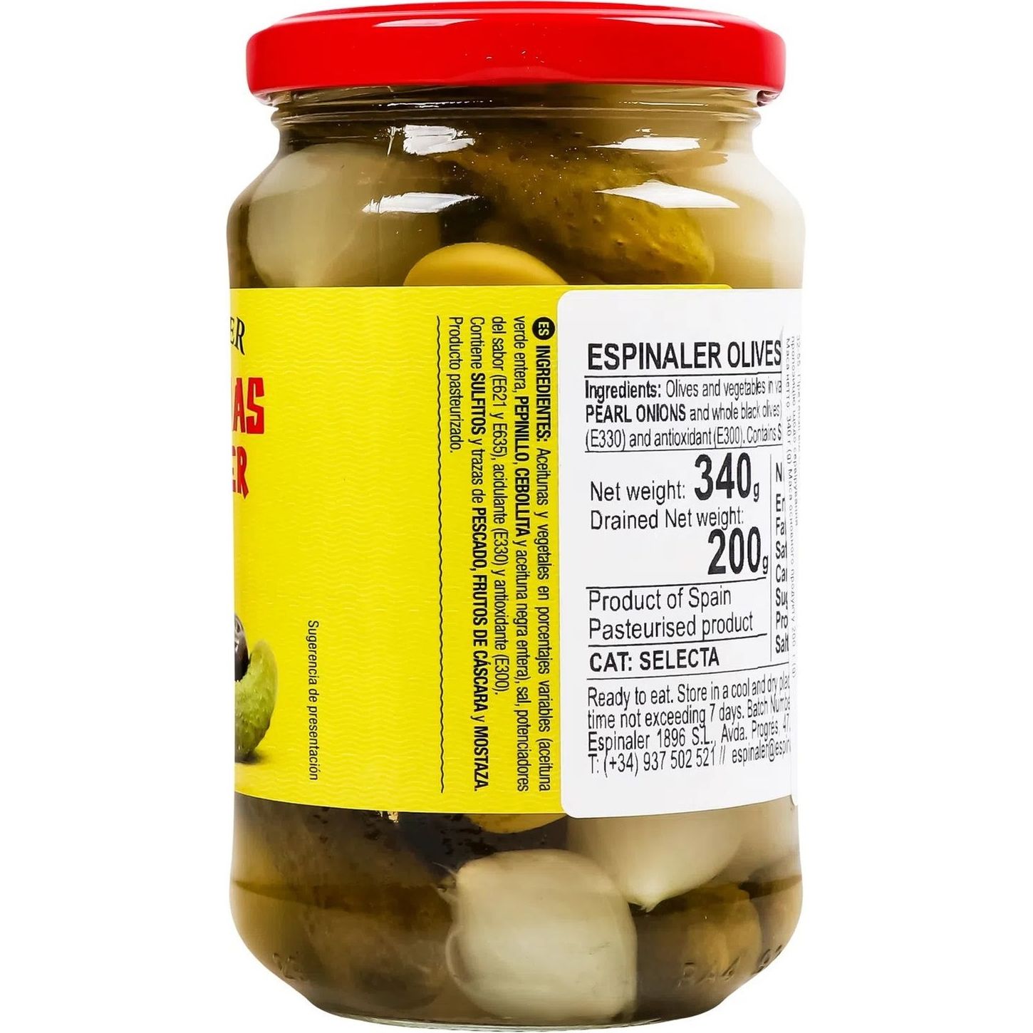 Овощное ассорти Espinaler с оливками 340 г (947944) - фото 3