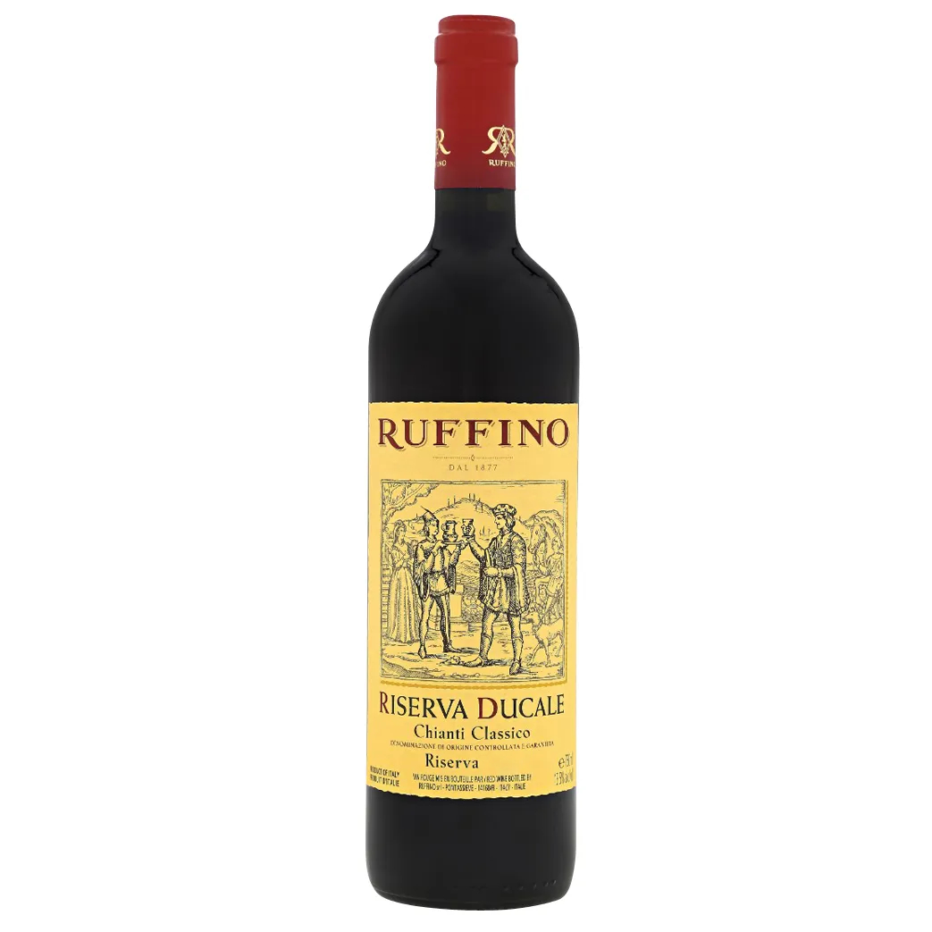 Вино Ruffino Riserva Ducale Chianti Classico Riserva, 13,5%, 0,75 л - фото 1