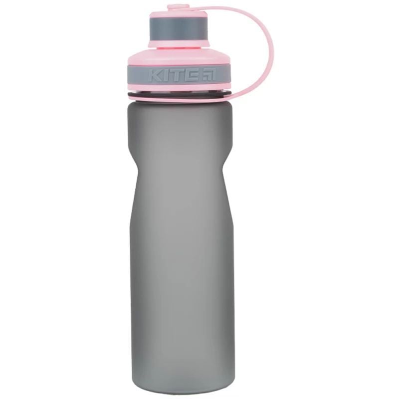 Бутылочка для воды Kite 700 мл серо-розовая (K21-398-03) - фото 1