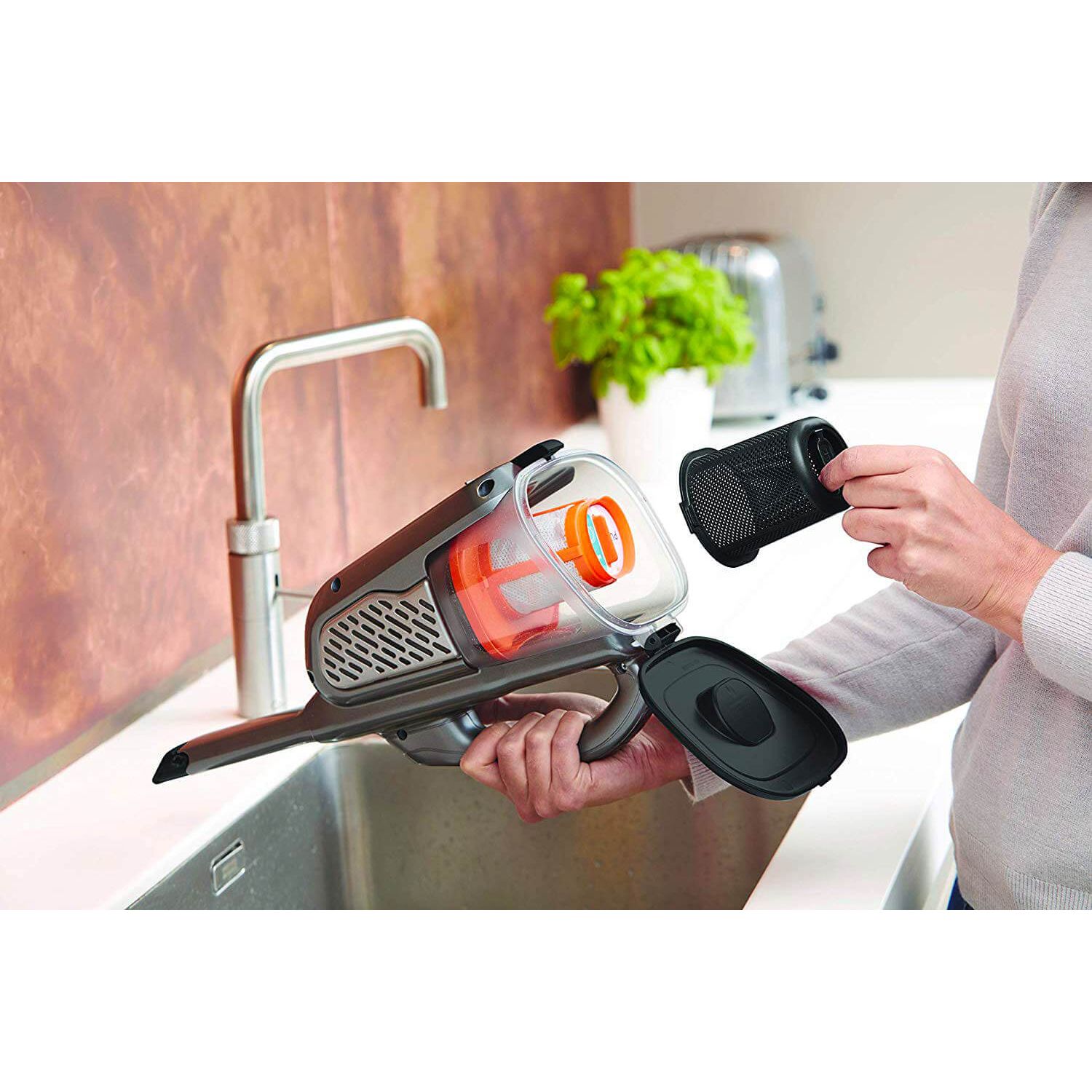 Пылесос Black+Decker BHHV520BT - фото 10