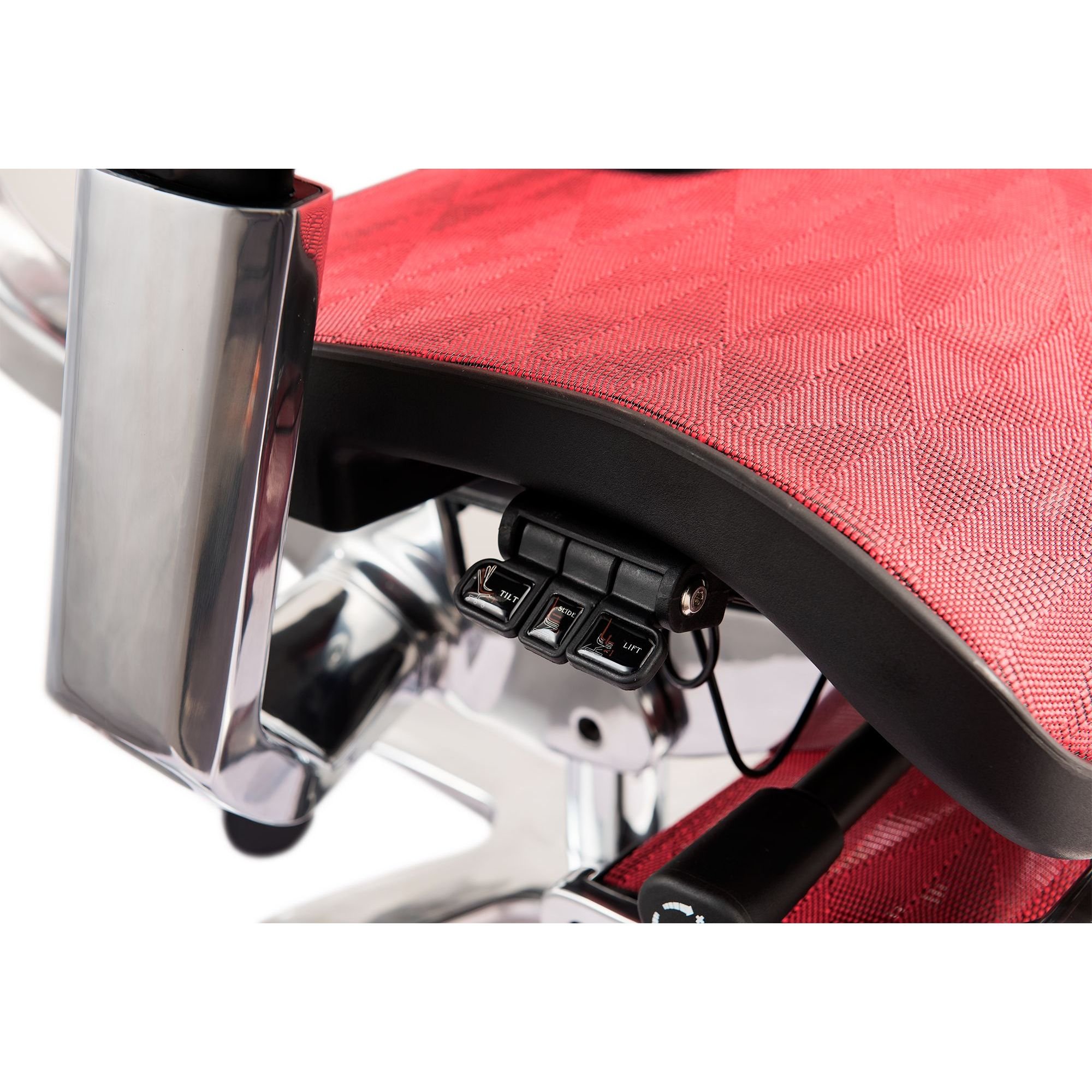 Офисное кресло GT Racer X-809L (W-52), красное (X-809L Red (W-52)) - фото 6
