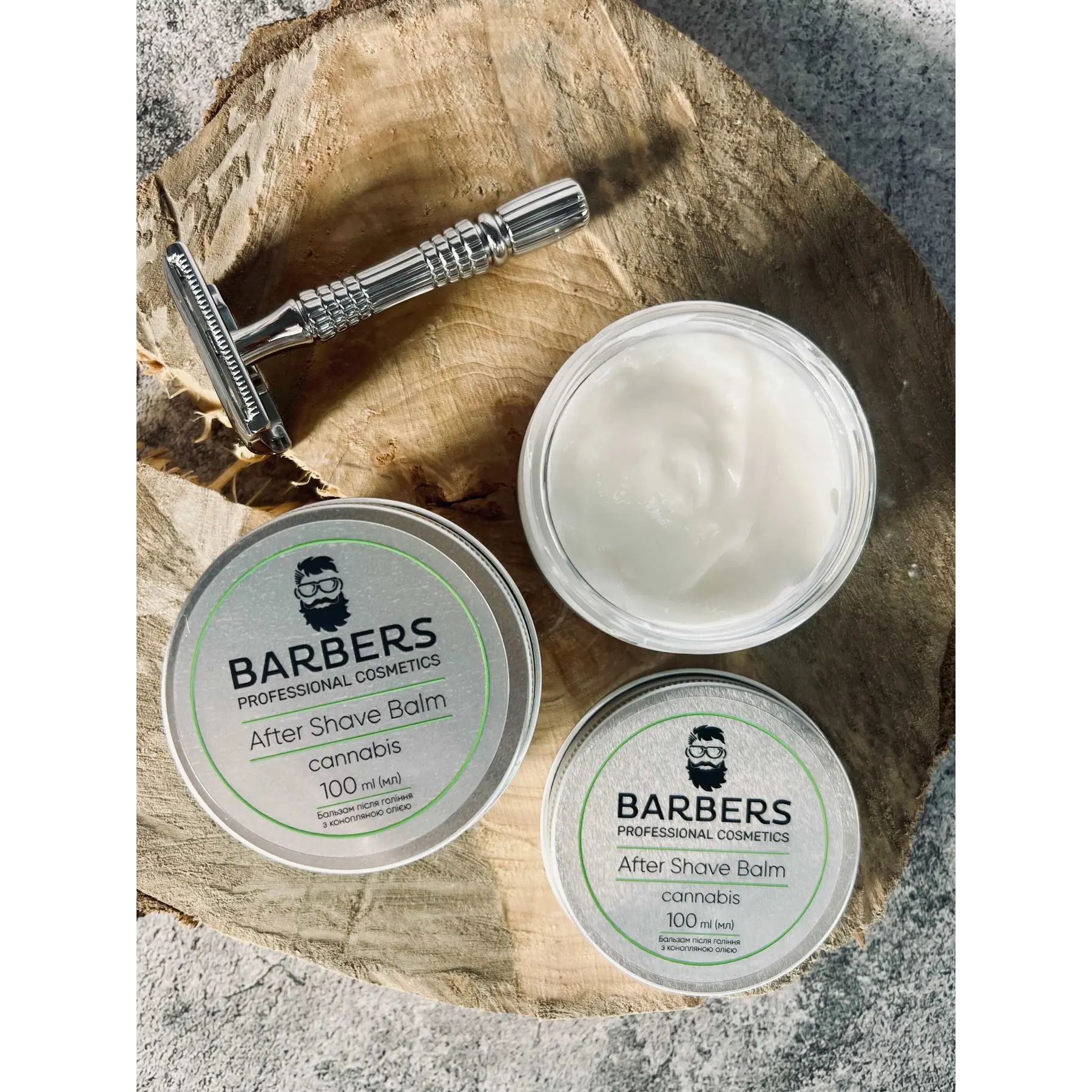 Бальзам после бритья Barbers Cannabis с маслом 100 мл - фото 4