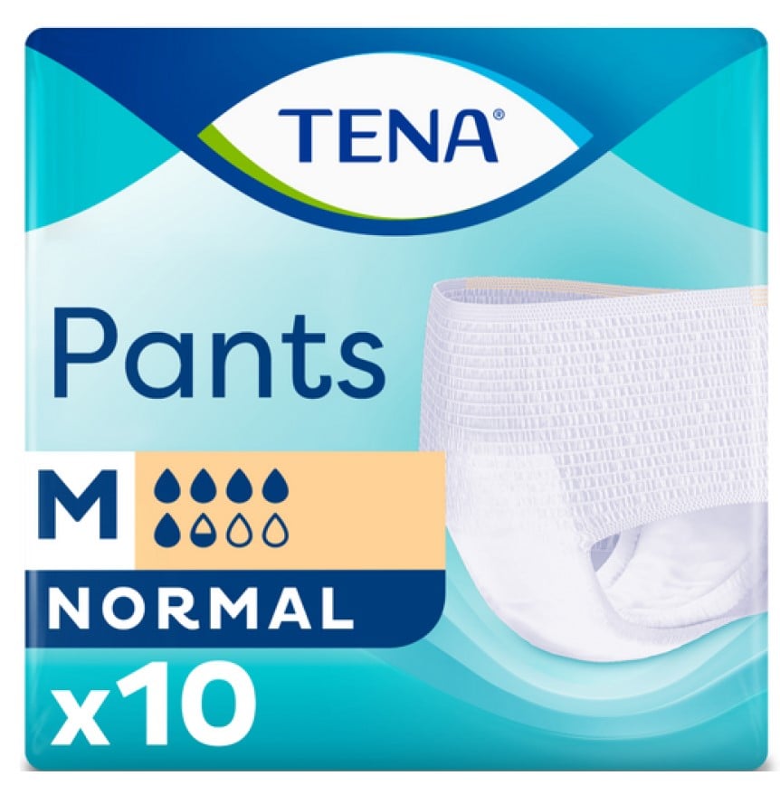 Трусы-подгузники для взрослых Tena Pants Normal Medium, 10 шт. - фото 1