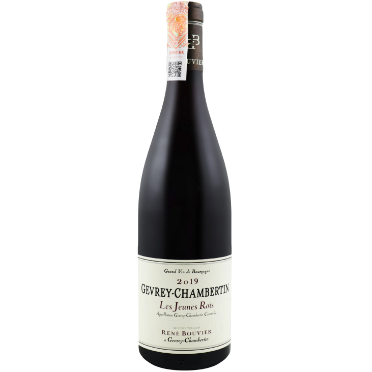Вино Domaine Rene Bouvier Gevrey-Chambertin Les Jeunes Rois 2019 АОС/AOP, 13%, 0,75 л (870684) - фото 1