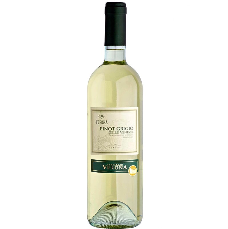 Вино Cantina di Verona Terre di Verona Pinot Grigio, 12%, 0,75 л (AT1Q015) - фото 1