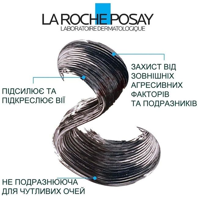 Туш для вій La Roche-Posay Toleriane Multi-Dimensions Mascara гіпоалергенна чорна 7.2 мл - фото 6