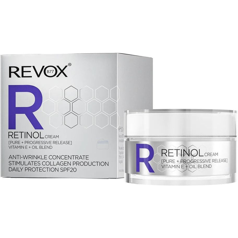 Крем для обличчя Revox B77 Retinol, SPF 20, 50 мл - фото 1