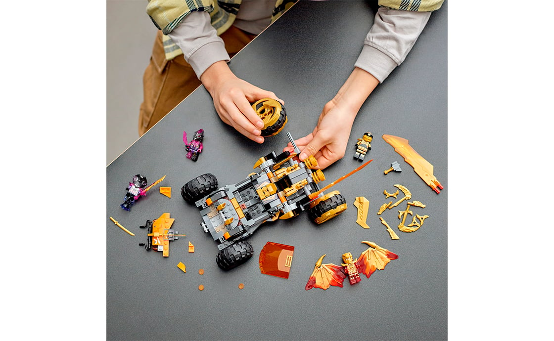 Конструктор LEGO Ninjago Драконовий крейсер Коула, 384 деталей (71769) - фото 7