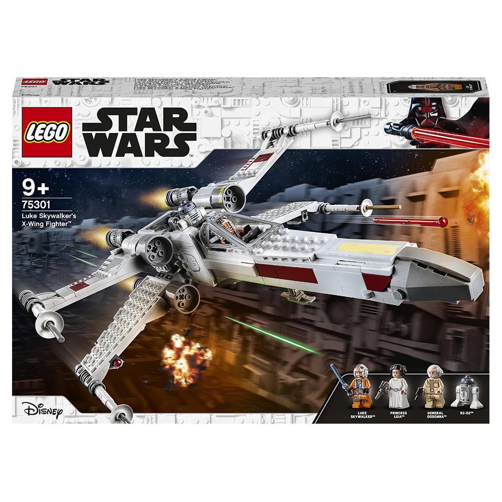 Конструктор LEGO Star Wars Истребитель типа Х Люка Скайуокера, 474 детали (75301) - фото 1