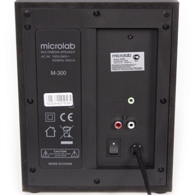 Компьютерная акустика Microlab M-300 2.1 Black - фото 3