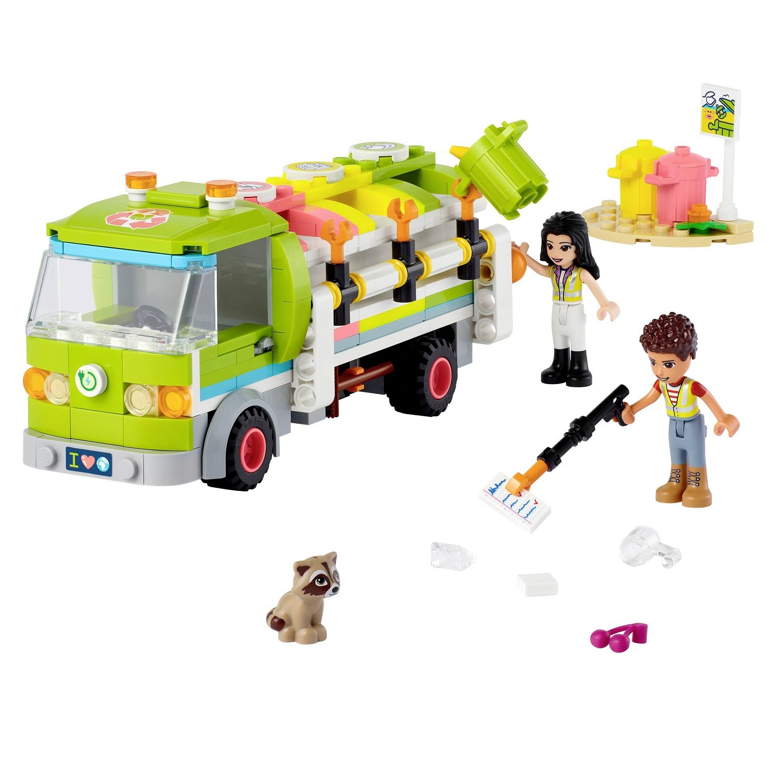 Конструктор LEGO Friends Мусороперерабатывающий грузовик, 259 деталей (41712) - фото 4