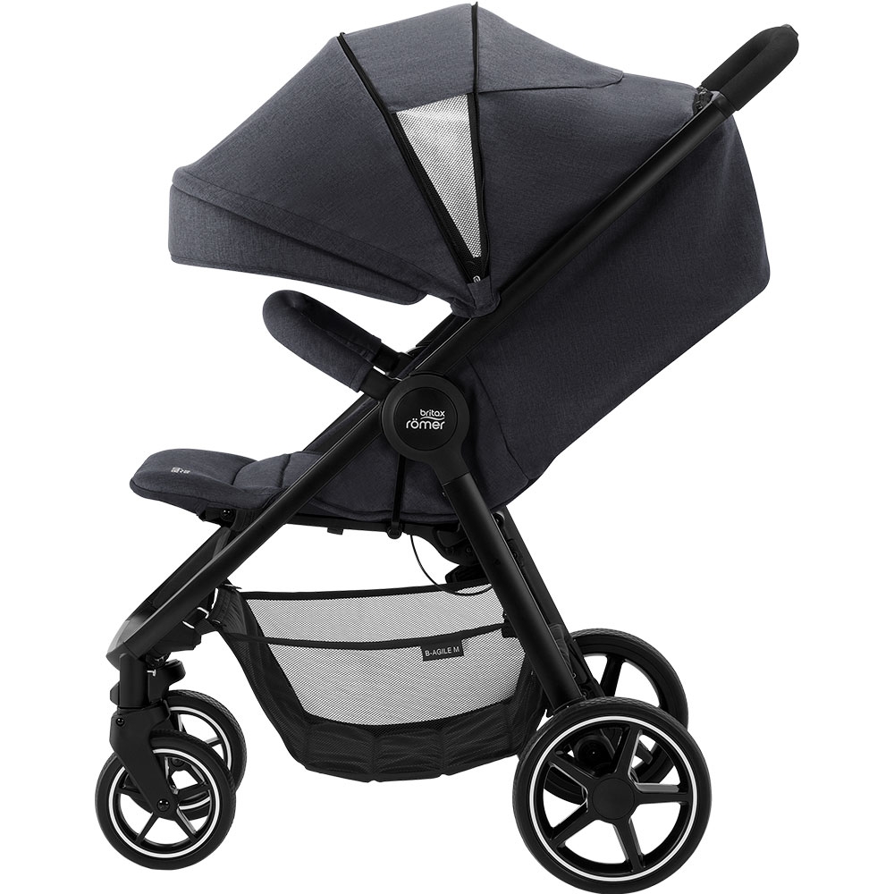 Прогулочная коляска Britax Romer B-Agile M Black Shadow (2000032522) - фото 5