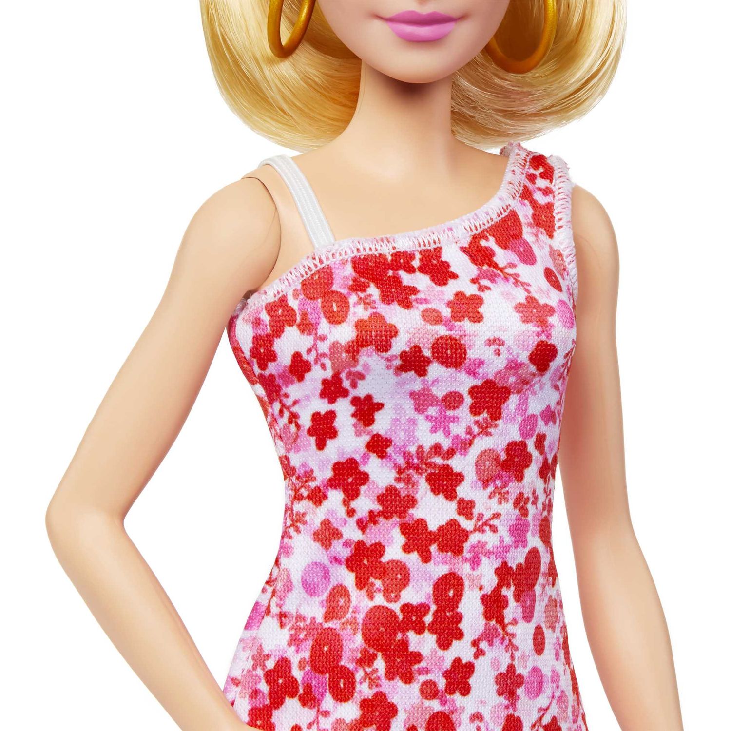 Кукла Barbie Модница в сарафане в цветочный принт, 30 см (HJT02) - фото 3