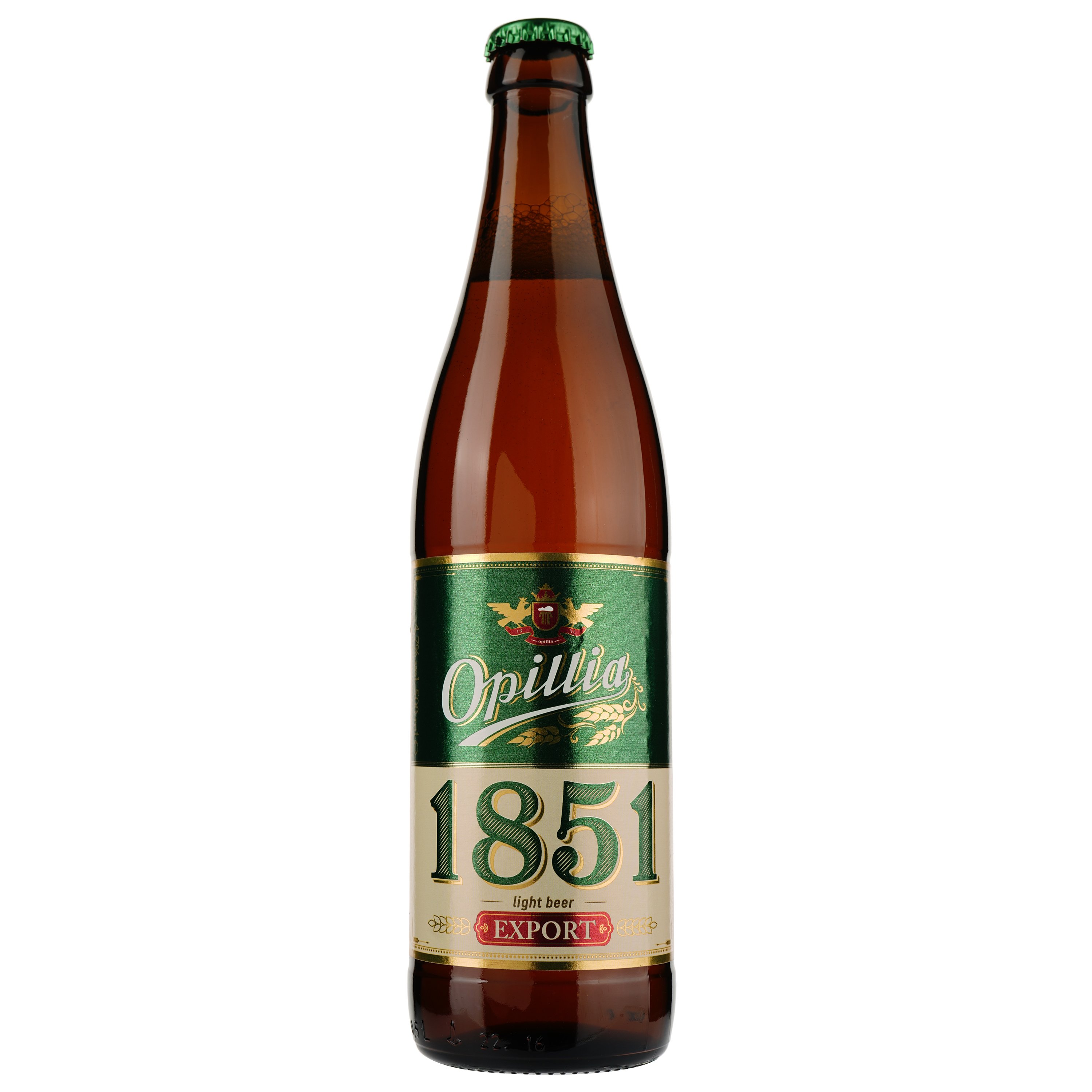 Пиво Опілля Export 1851, 4,7%, 0,5 л (874996) - фото 1