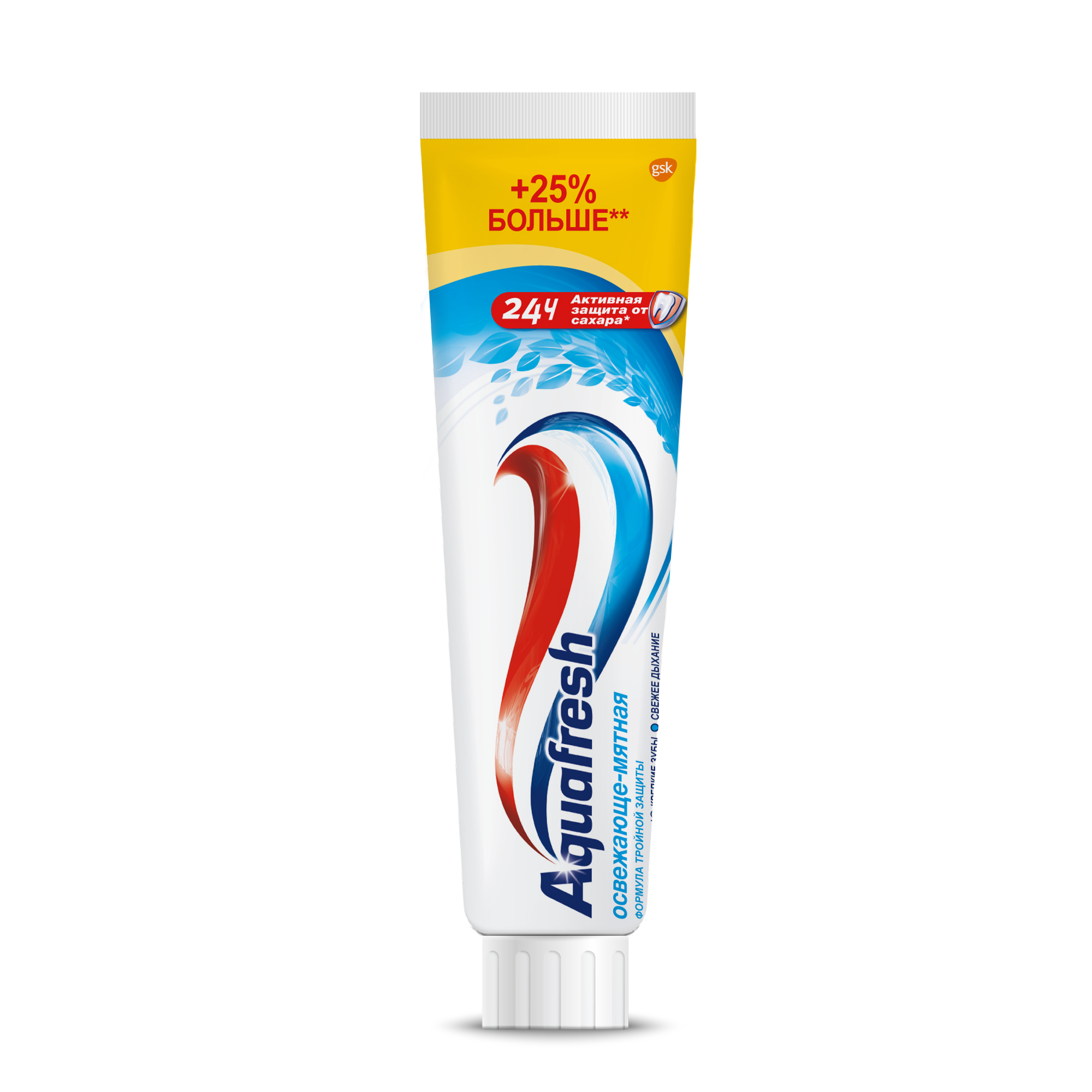 Зубна паста Aquafresh Освіжаюче-м'ятна потрійний захист 125 мл - фото 3