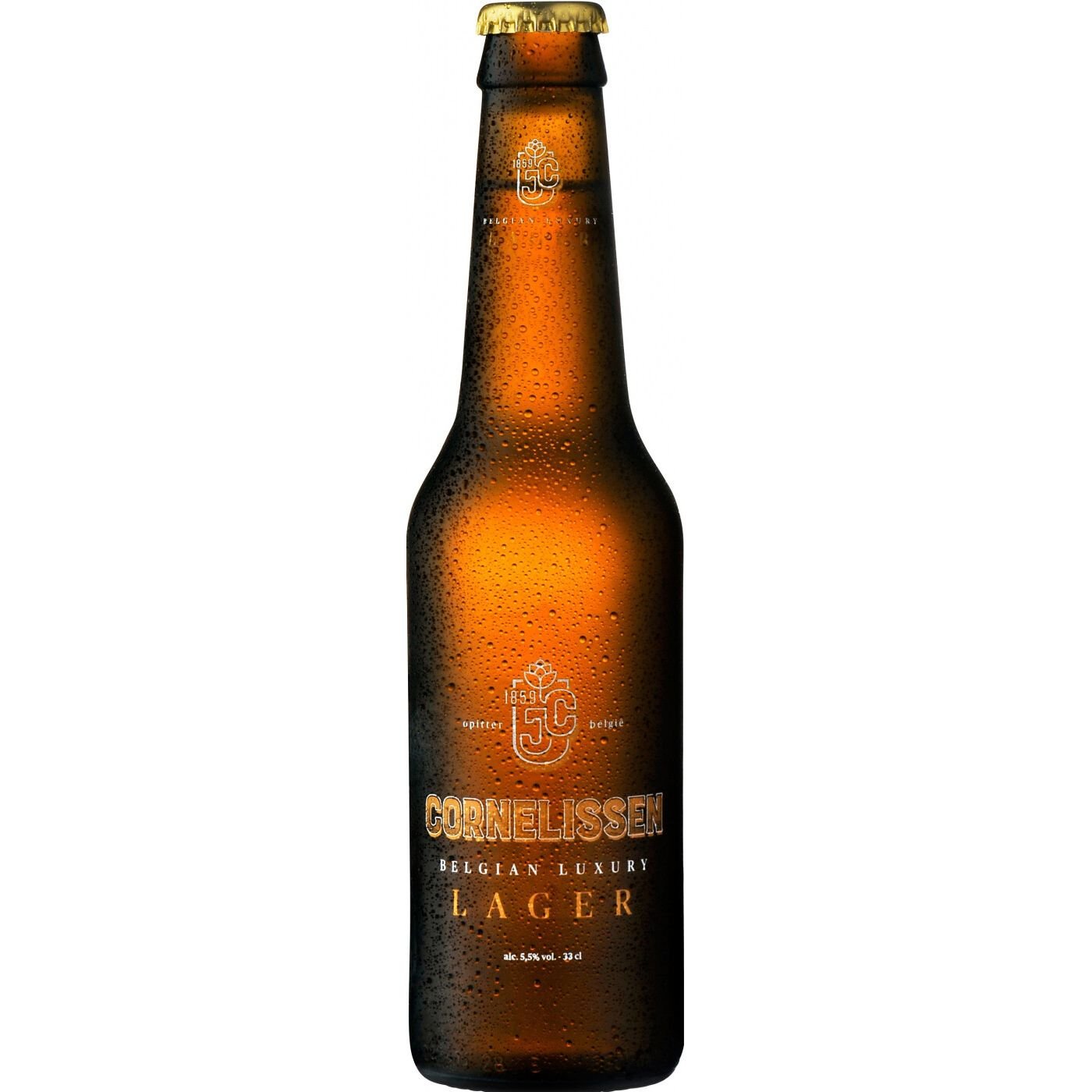 Пиво Cornelissen Luxury Lager світле 5.5% 0.33 л - фото 1