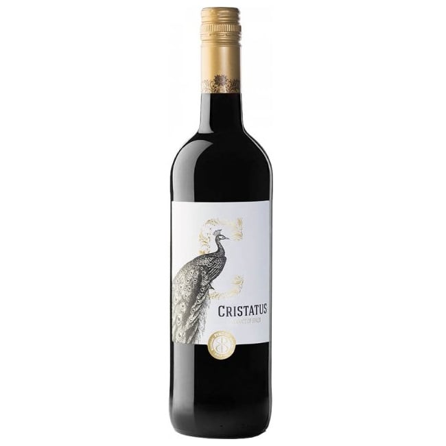 Вино Pinoso Cristatus Tinto, червоне, сухе, 13,5%, 0,75 л (ALR13243) - фото 1