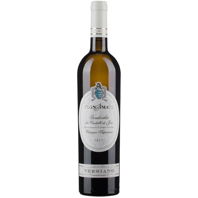 Вино Vignamato Verdicchio СstlDiJs Versiano Marche, біле, сухе, 13%, 0,75 л (691905) - фото 1