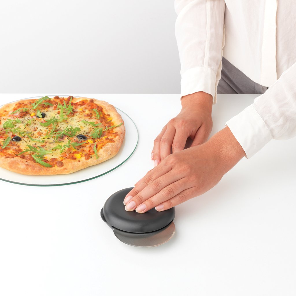 Нож Brabantia для пиццы, черный (123009) - фото 7