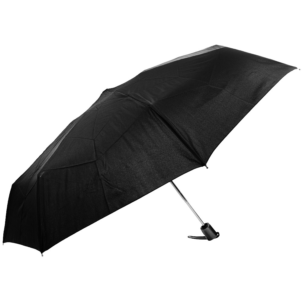 Чоловіча складана парасолька повний автомат Trust 108 см чорна - фото 2