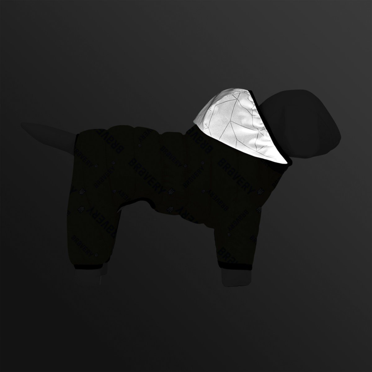 Комбинезон для собак Waudog Clothes, Смелость, M45 - фото 4