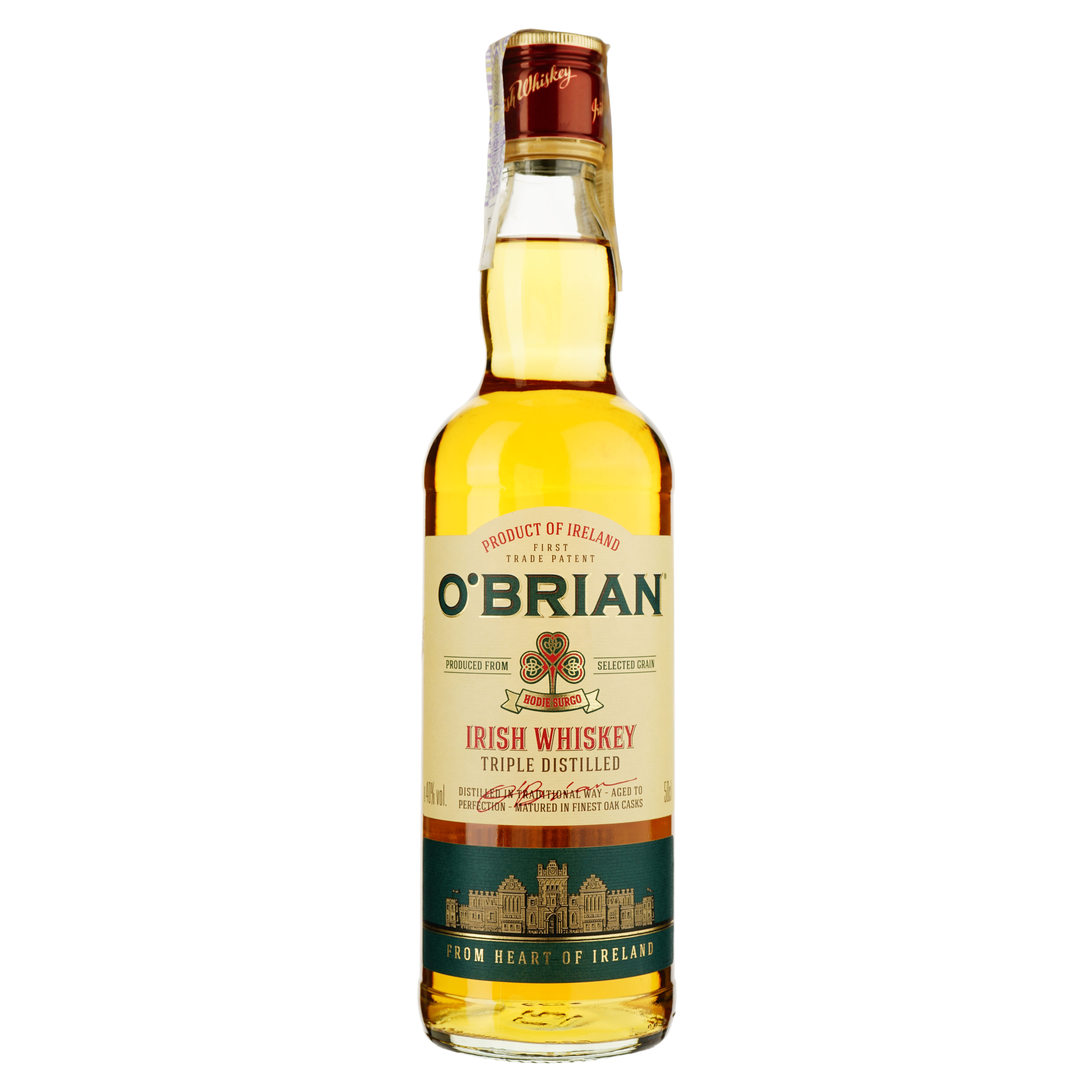 Віскі O'Brian Blended Irish Whisky 40 % 0.5 л - фото 1