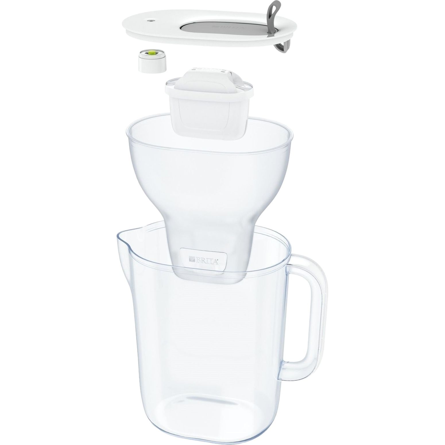 Фільтр-глечик Brita Style XL LED MXPro сірий 3.6 л (1052803) - фото 2