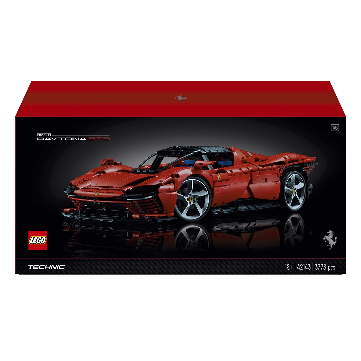 Конструктор LEGO Technic Ferrari Daytona SP3, 3778 предметов (42143) - фото 1